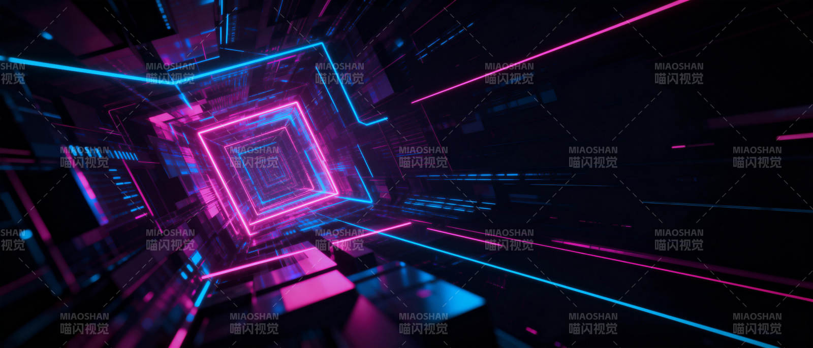 霓虹迷宫图片