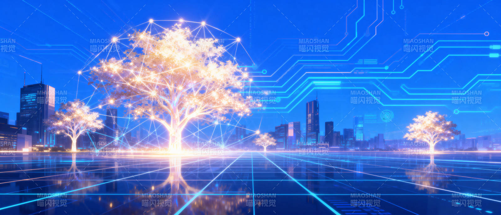 未来科技之树图片