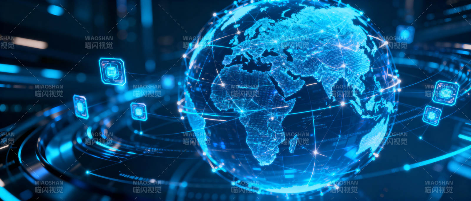 数字地球互联未来图片