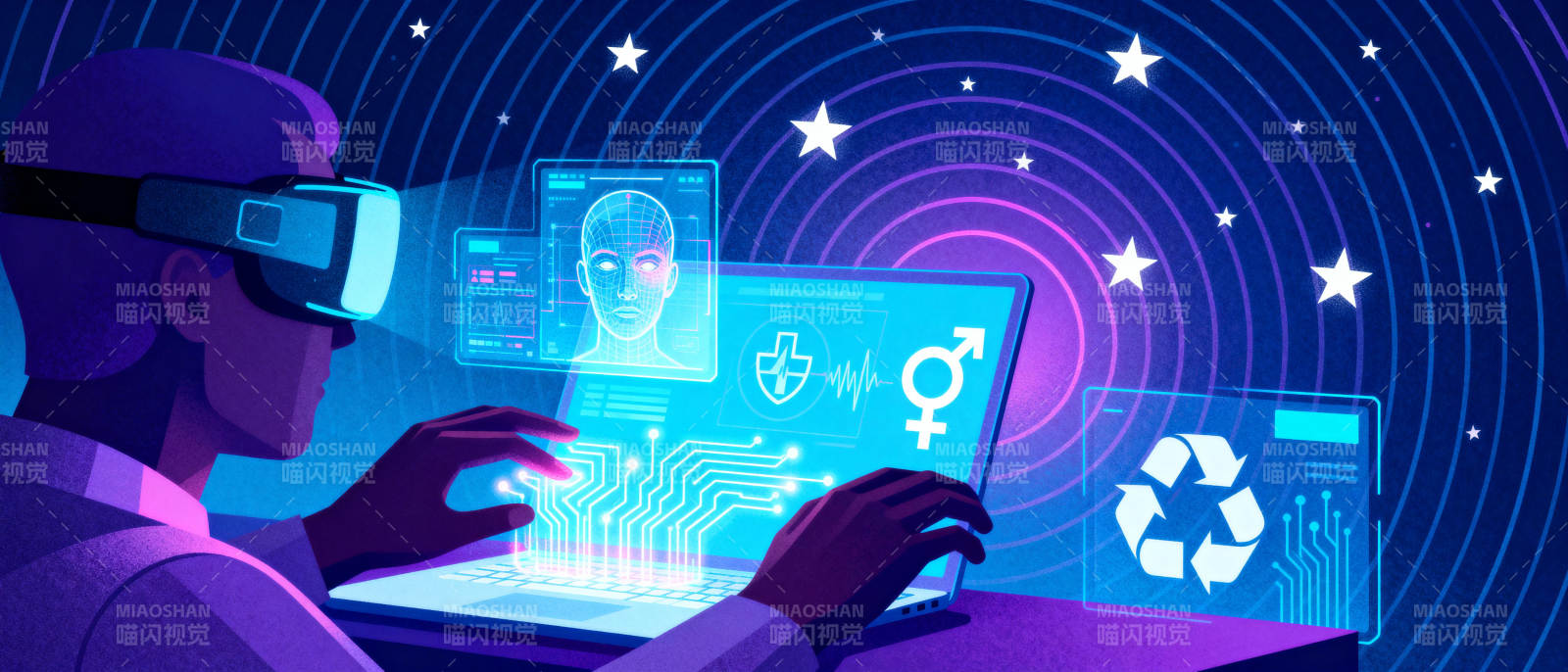 虚拟现实科技未来图片