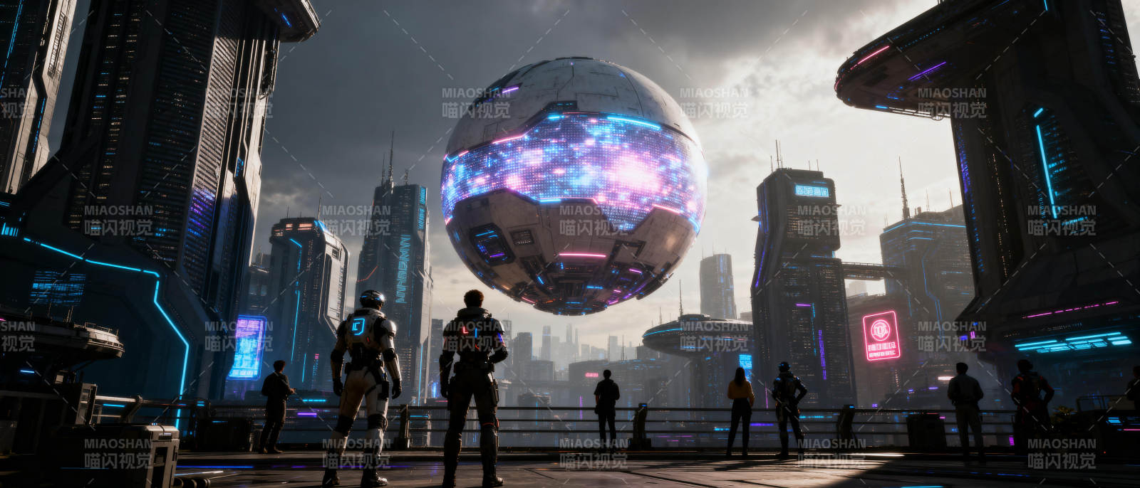 未来都市奇观图片