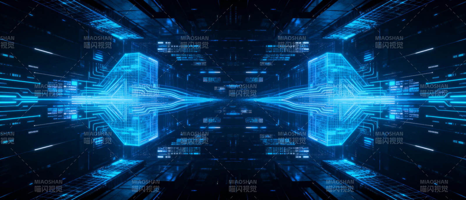 未来科技走廊图片