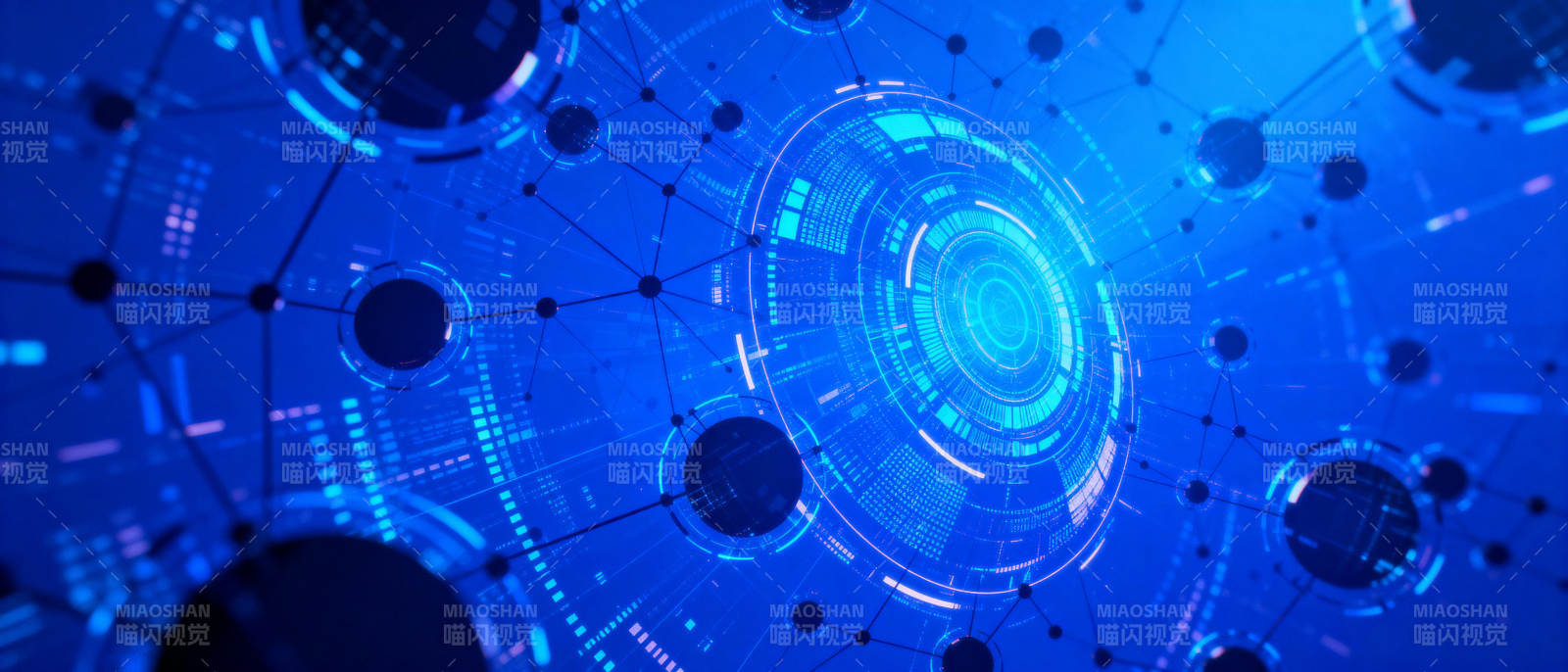 未来科技蓝光图图片