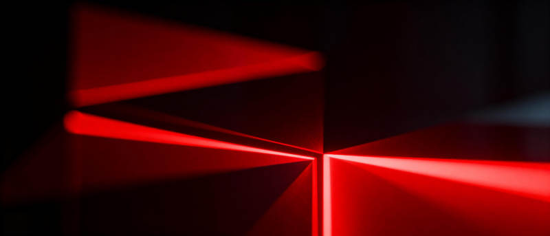 红色几何光影交错图片