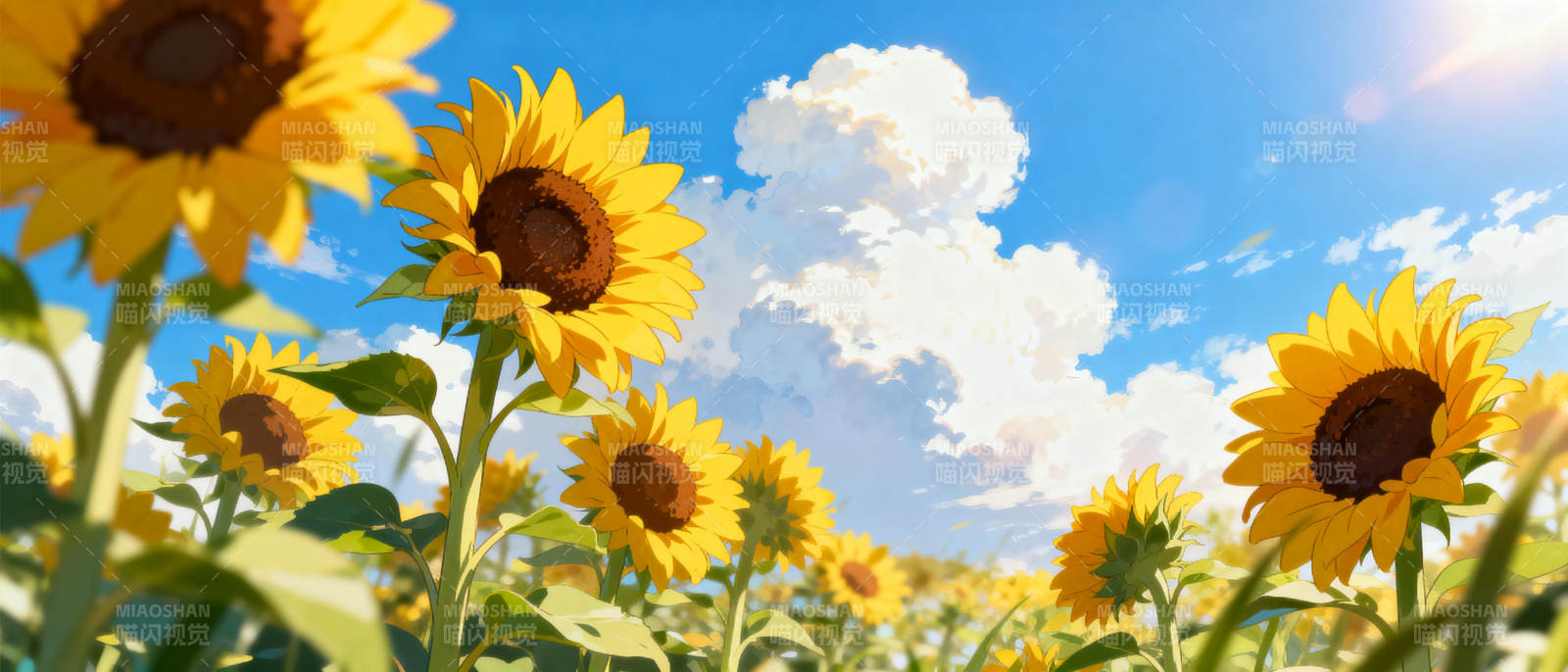 向日葵花海图片