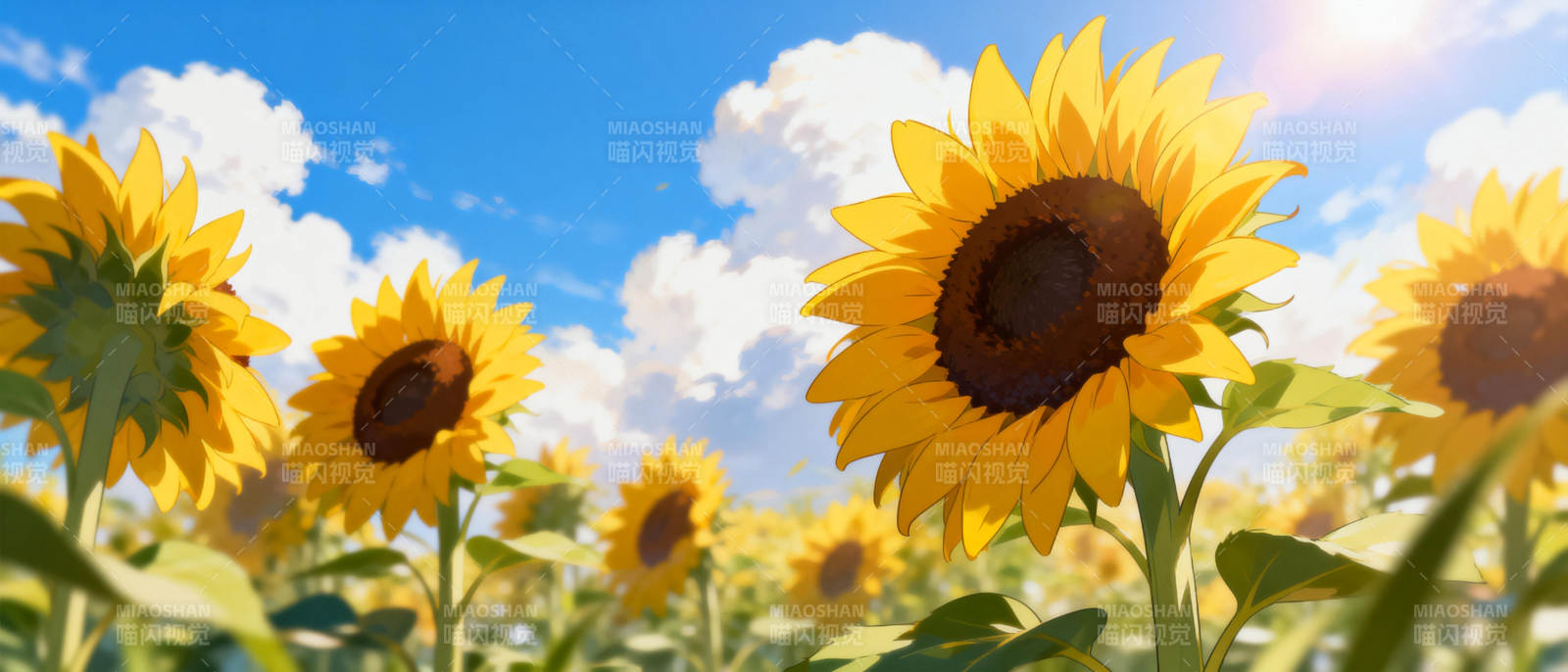 向日葵花海图片