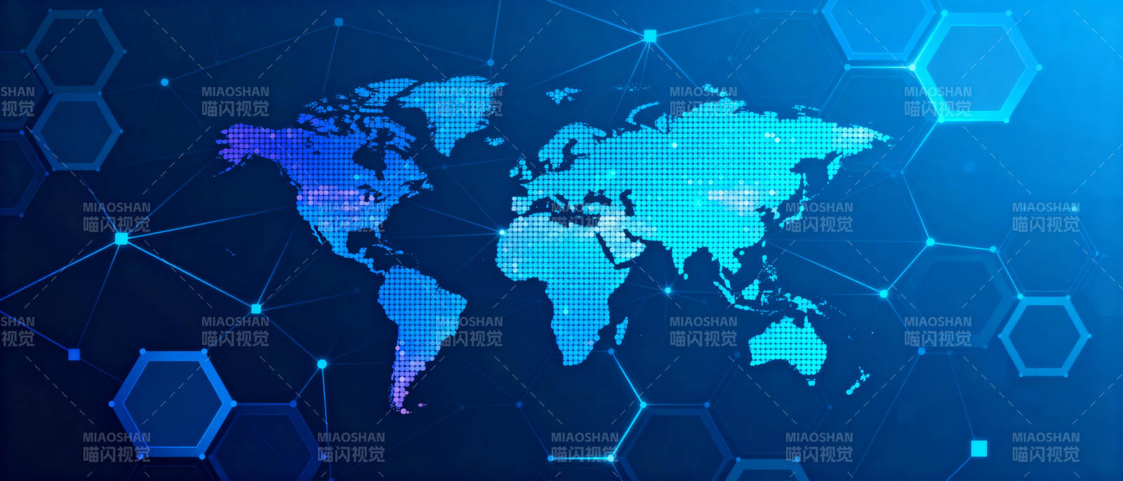 全球科技网络图图片