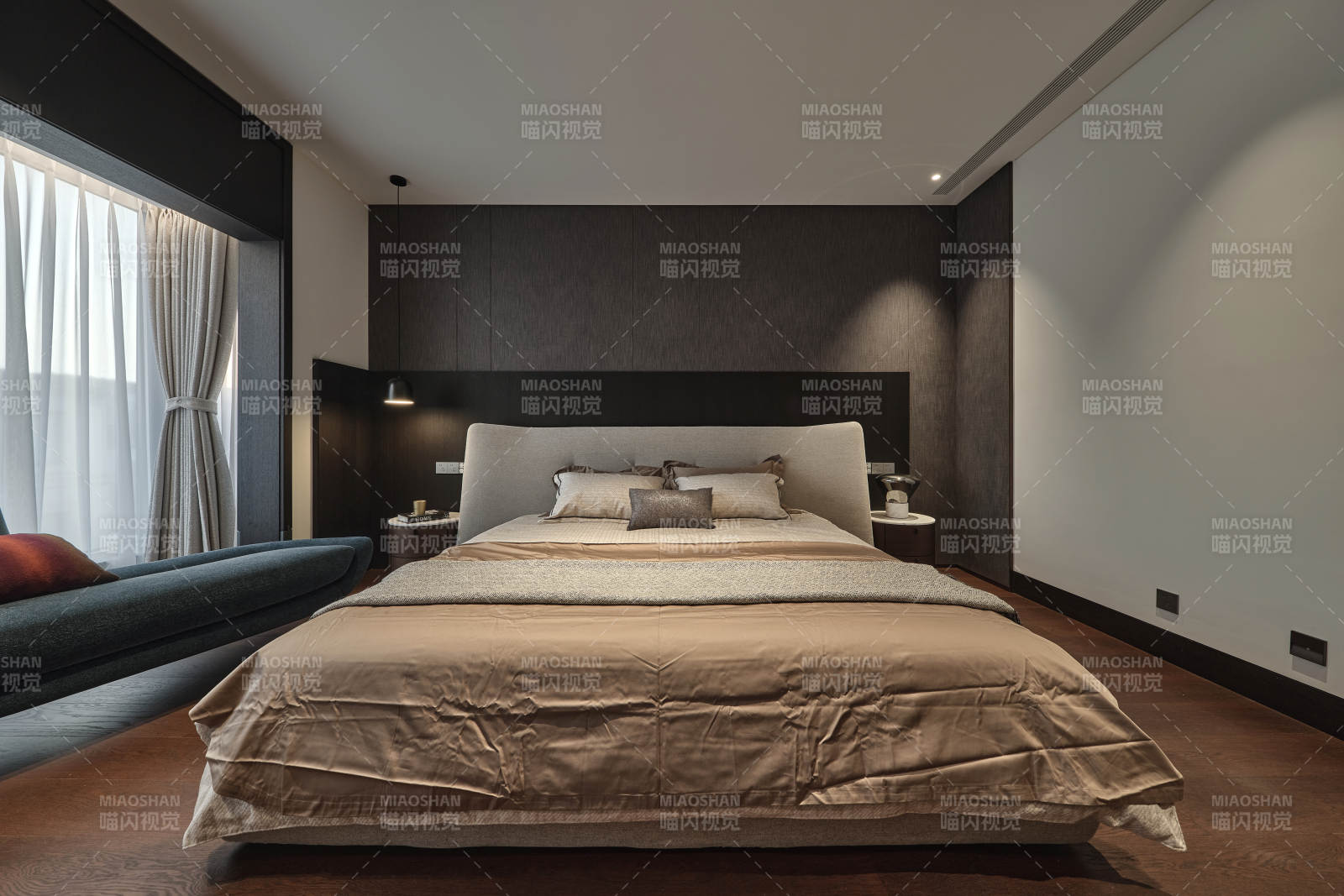 现代简约卧室设计图片