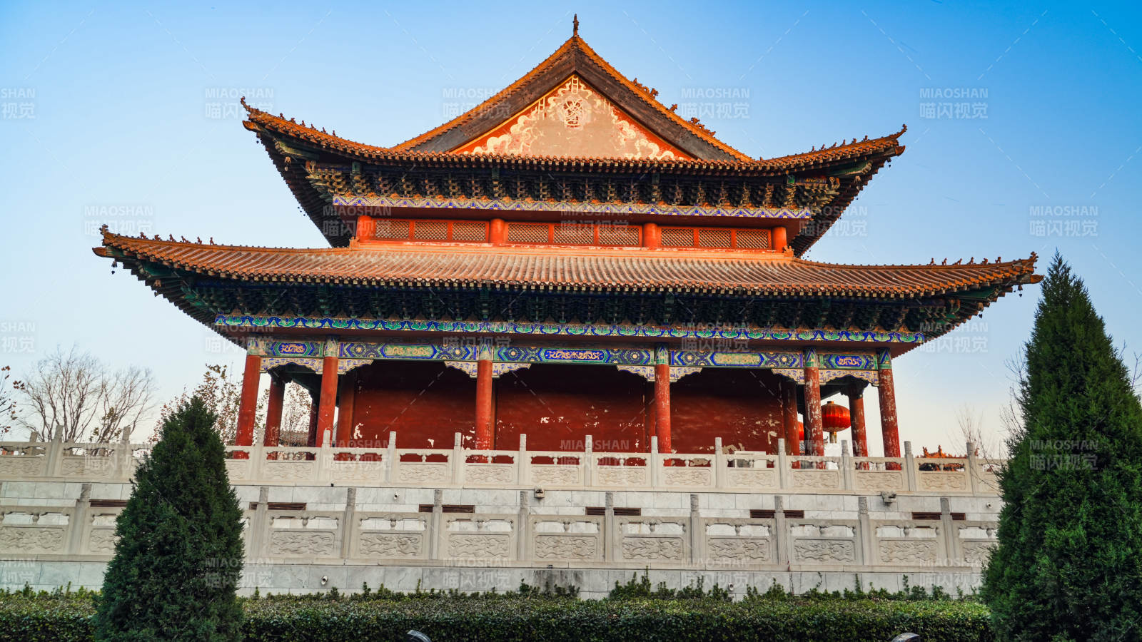 廊坊霸州大悲禅寺古建筑风采图片