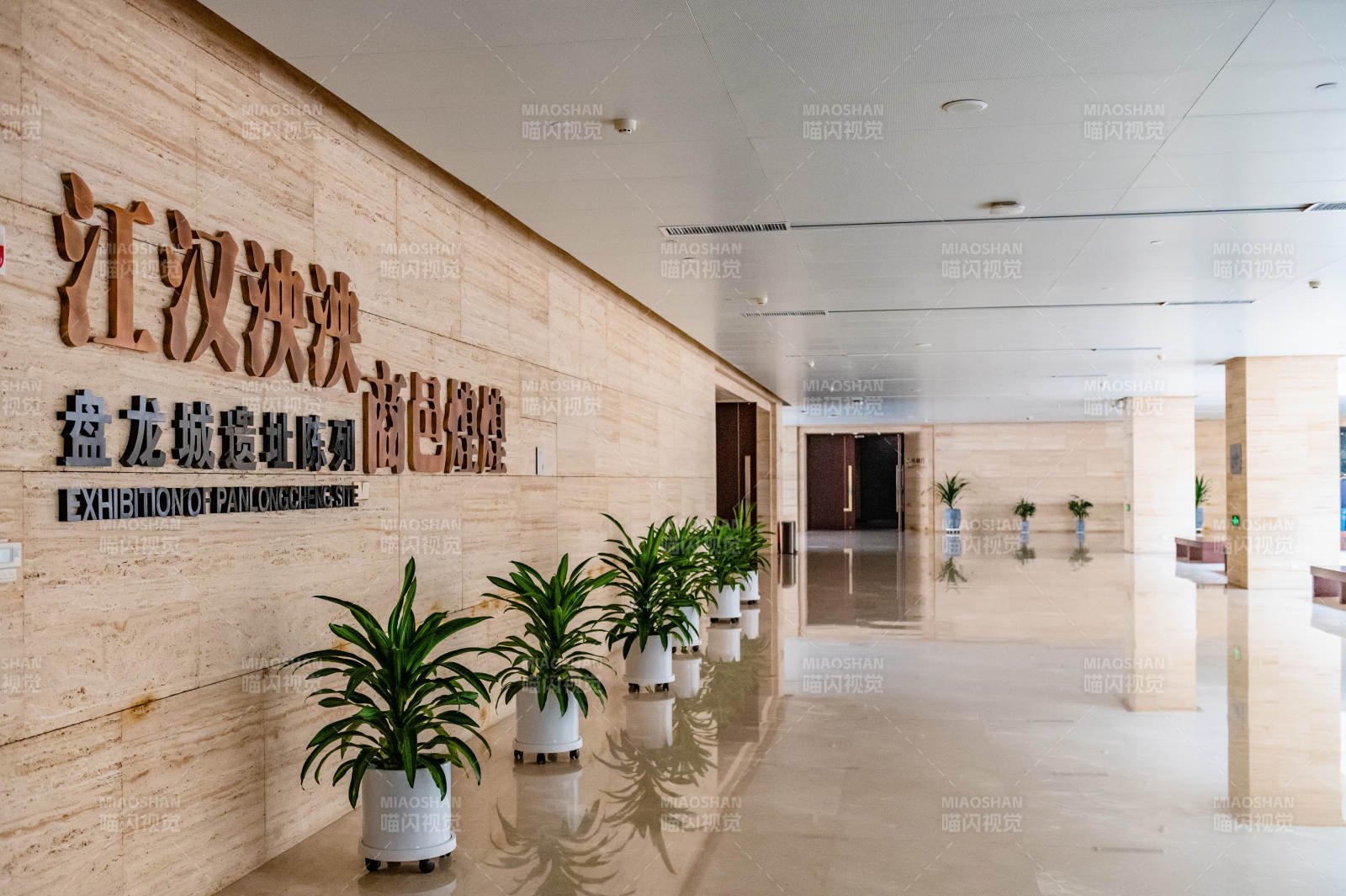 武汉盘龙城博物院-展厅入口图片