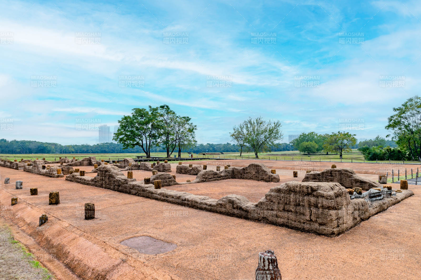 武汉盘龙城古遗址图片