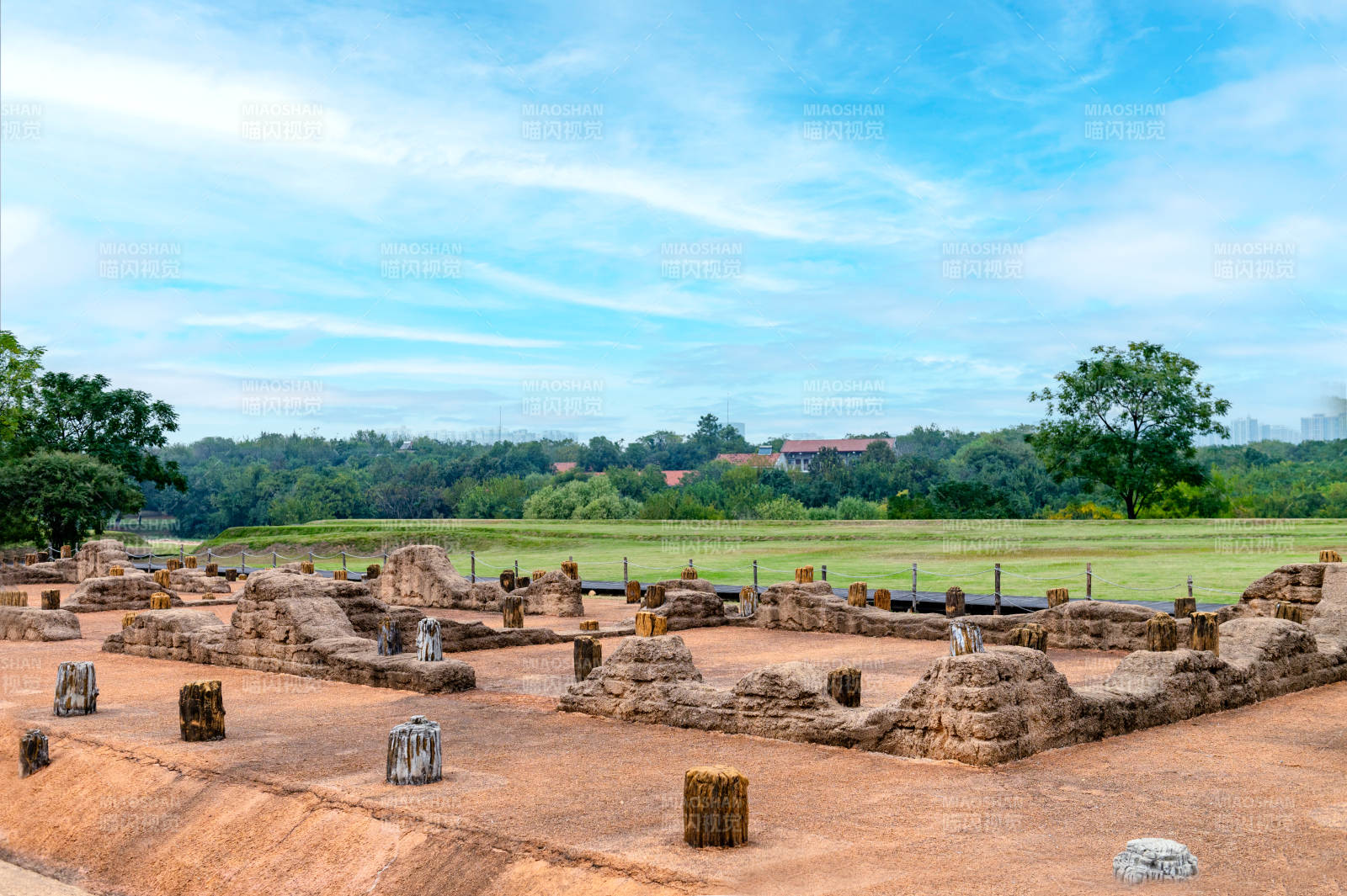 武汉盘龙城古遗址图片