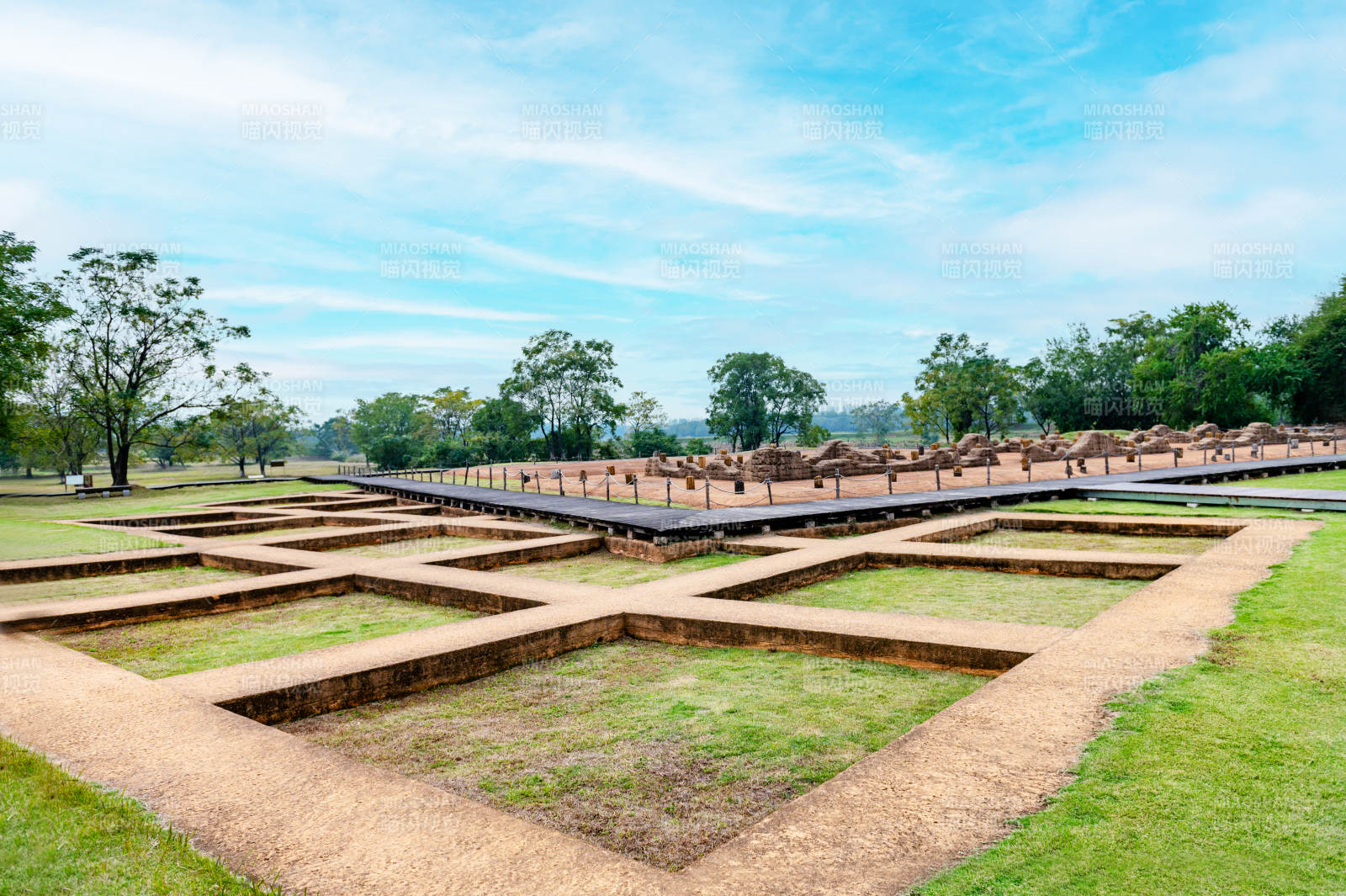 武汉盘龙城古遗址图片