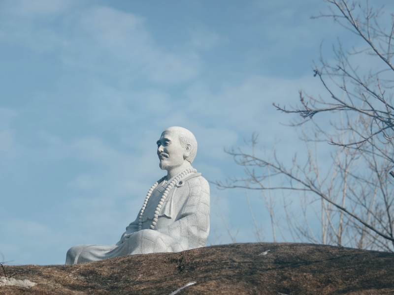 弘一法师——石门寺图片