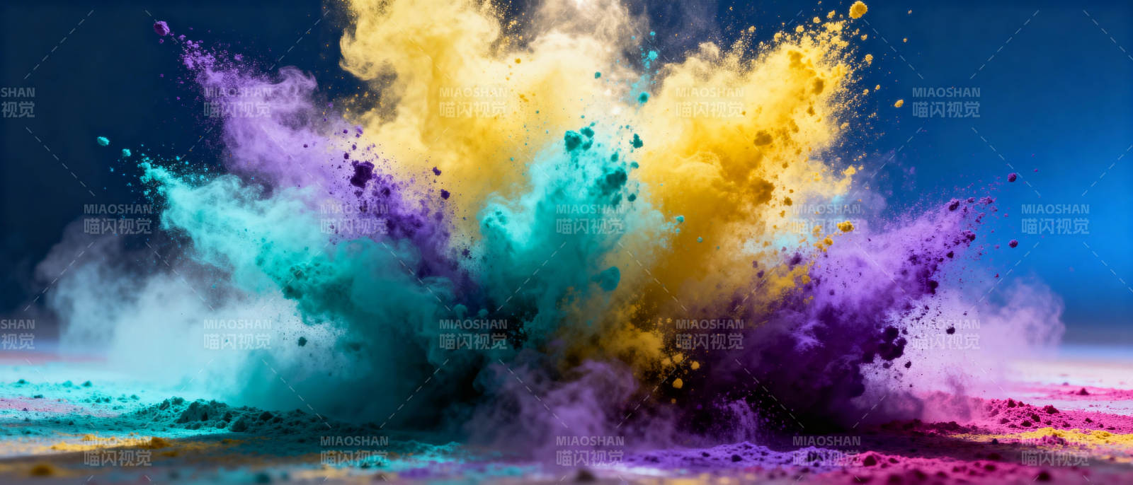 色彩爆炸瞬间图片