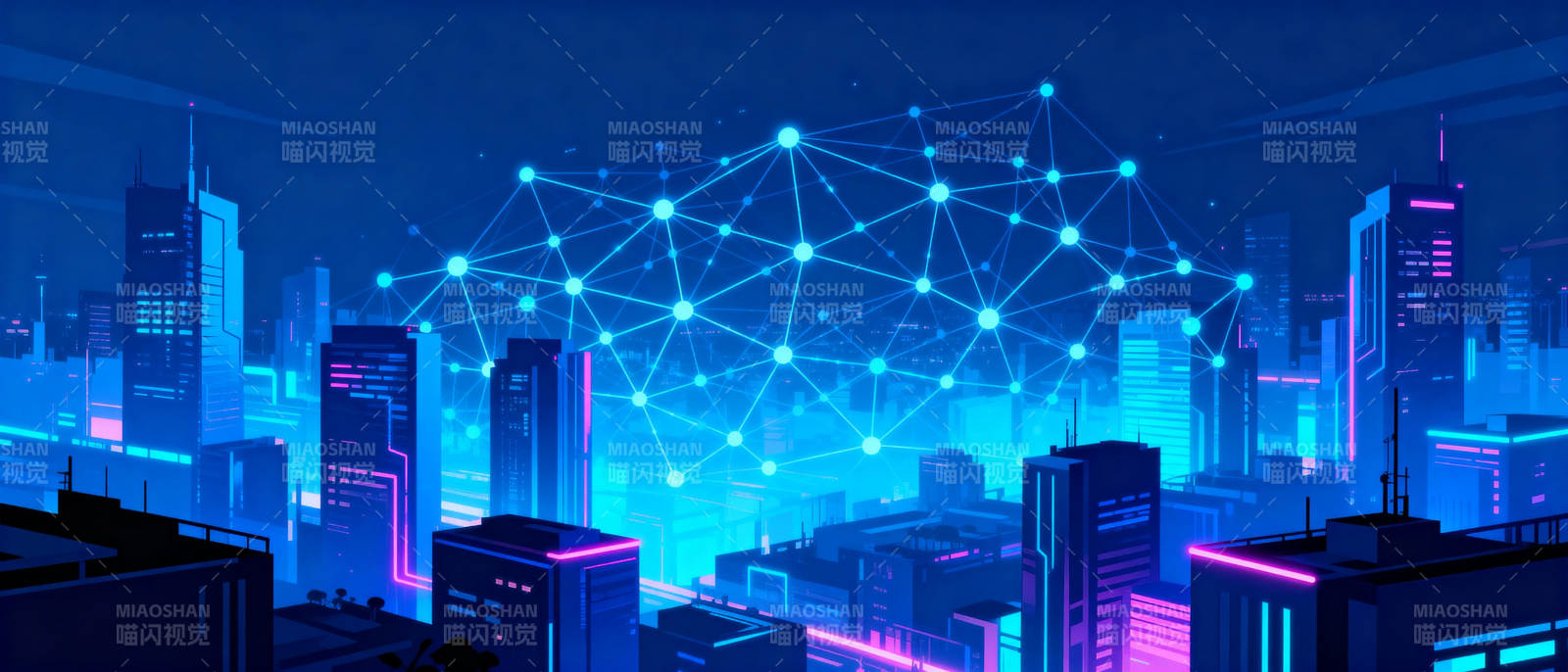 未来城市网络图片