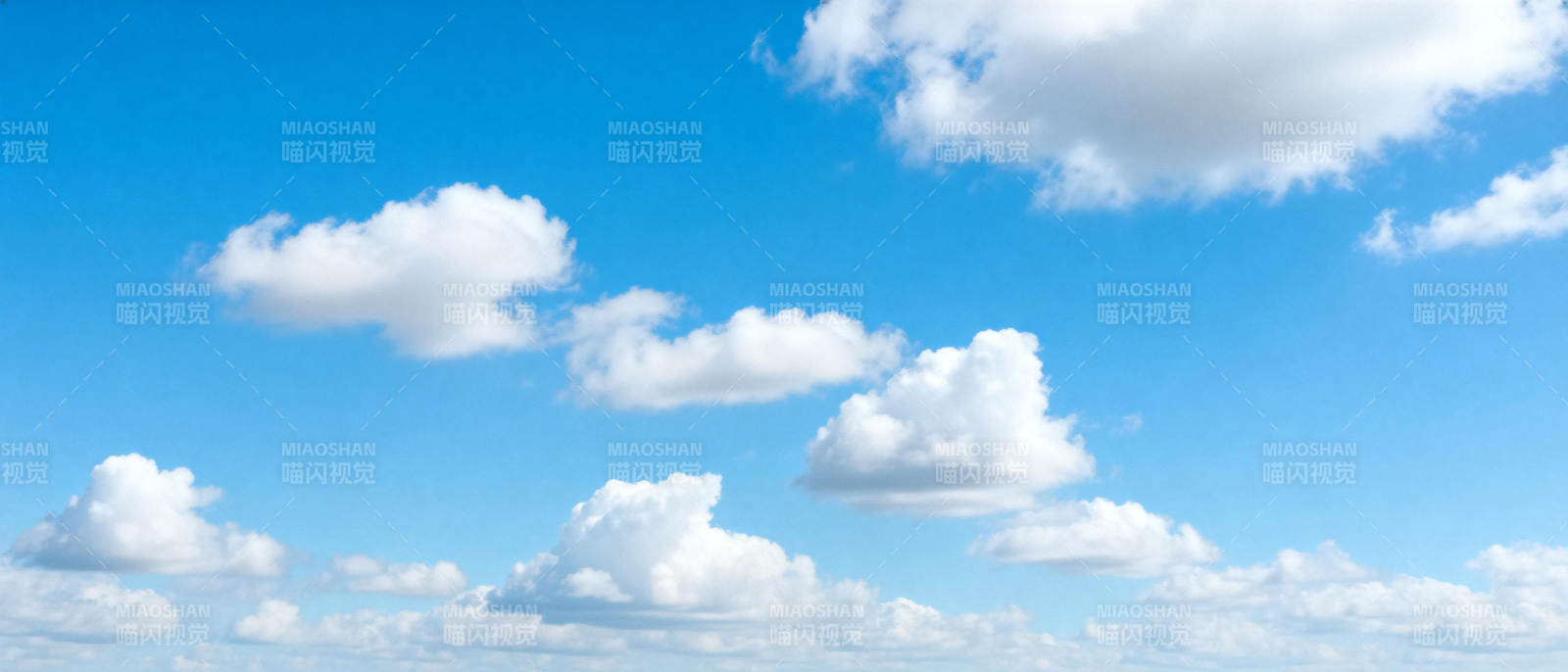 蓝天白云美景图片