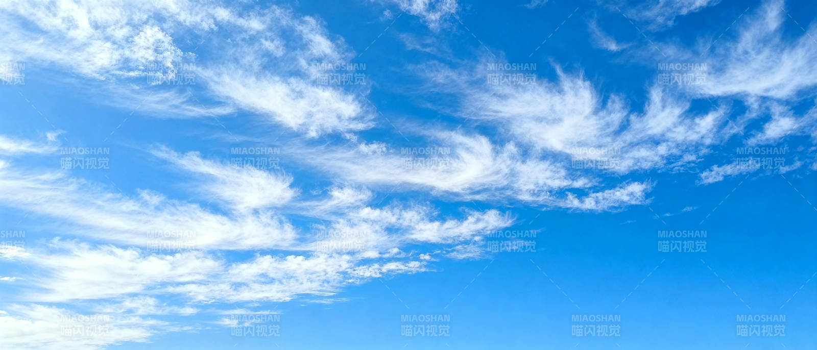 蓝天白云美景图片