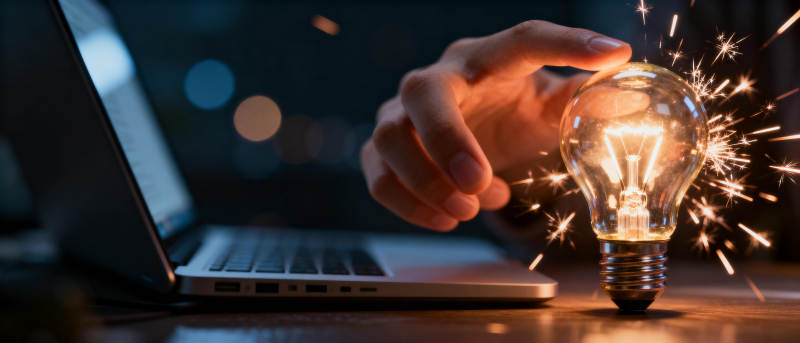 灵感点亮创新图片