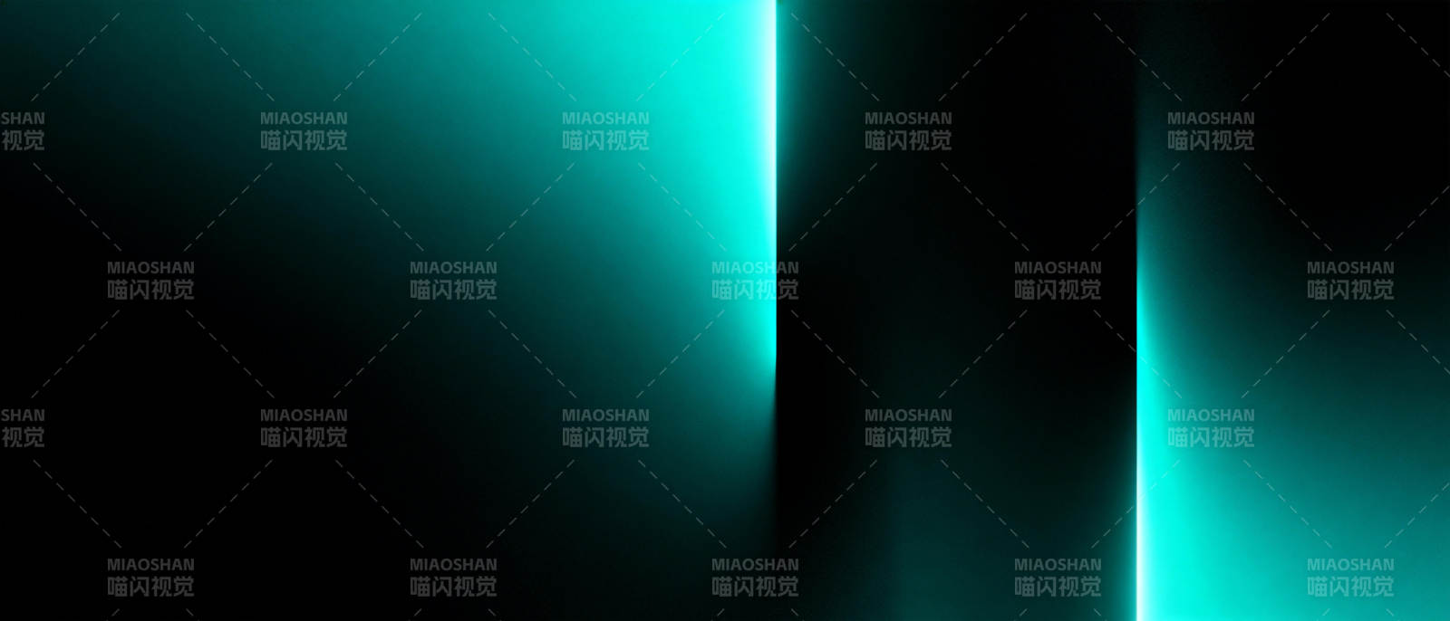 幽蓝光影交错图片