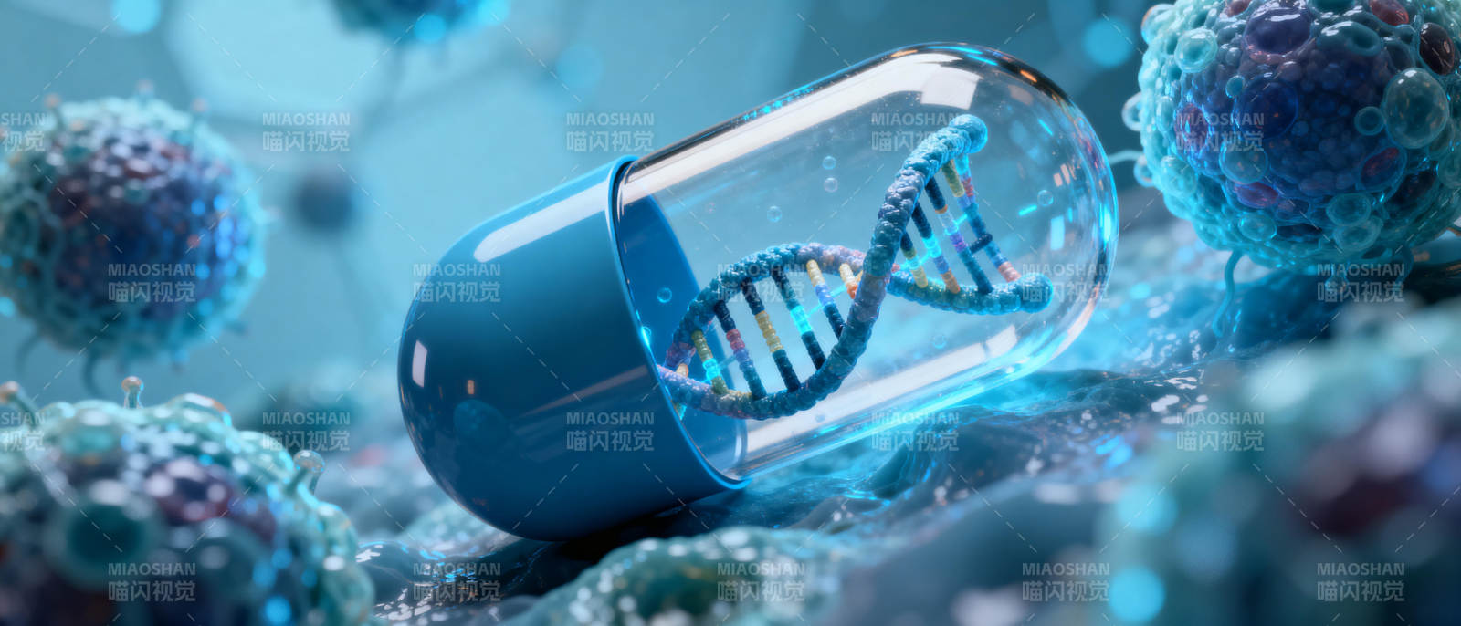 基因胶囊抗病毒图片