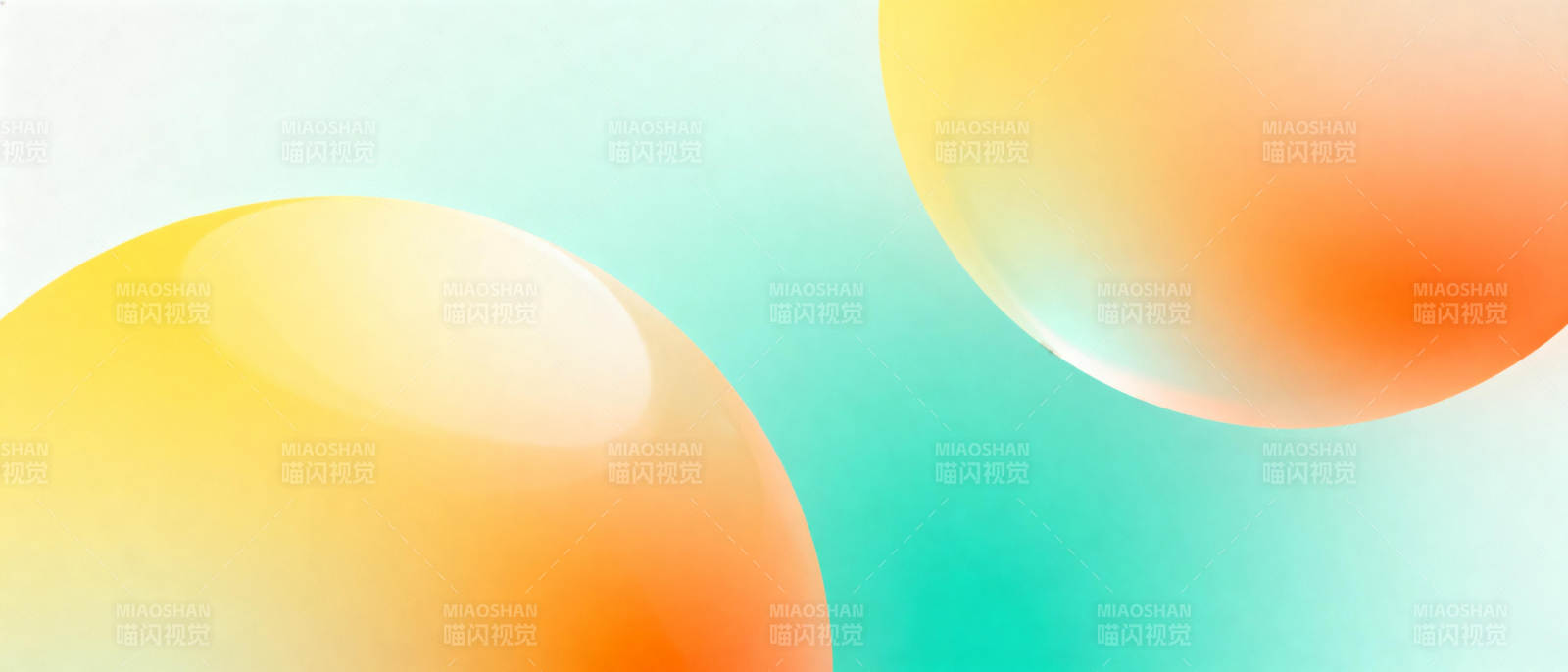 渐变色彩球体图片