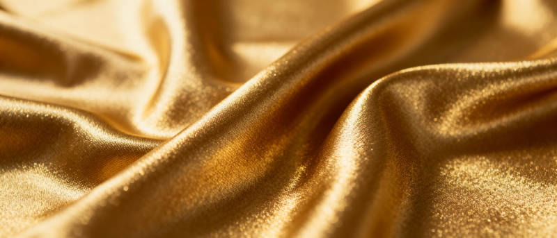 金色绸缎纹理图片