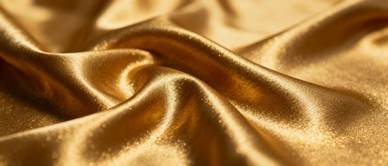 金色绸缎纹理图片