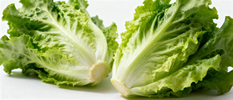 新鲜生菜特写图片