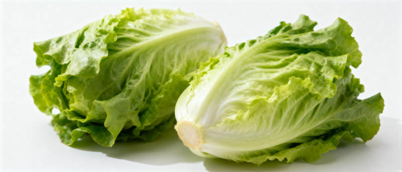 新鲜生菜特写图片