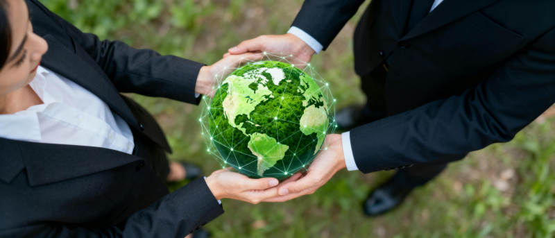 携手守护地球图片