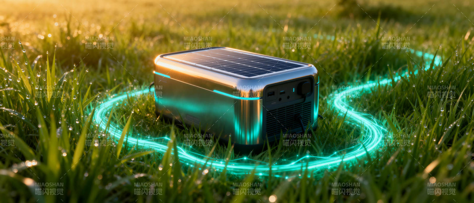 太阳能充电宝图片