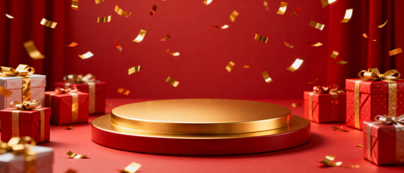 节日礼盒金台图片