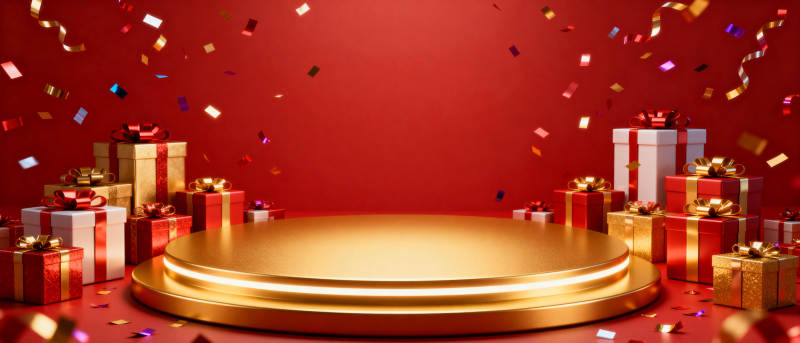 节日礼盒庆典图片