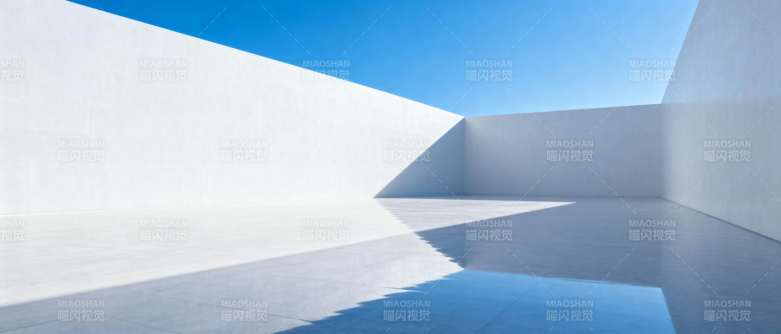 极简光影空间图片