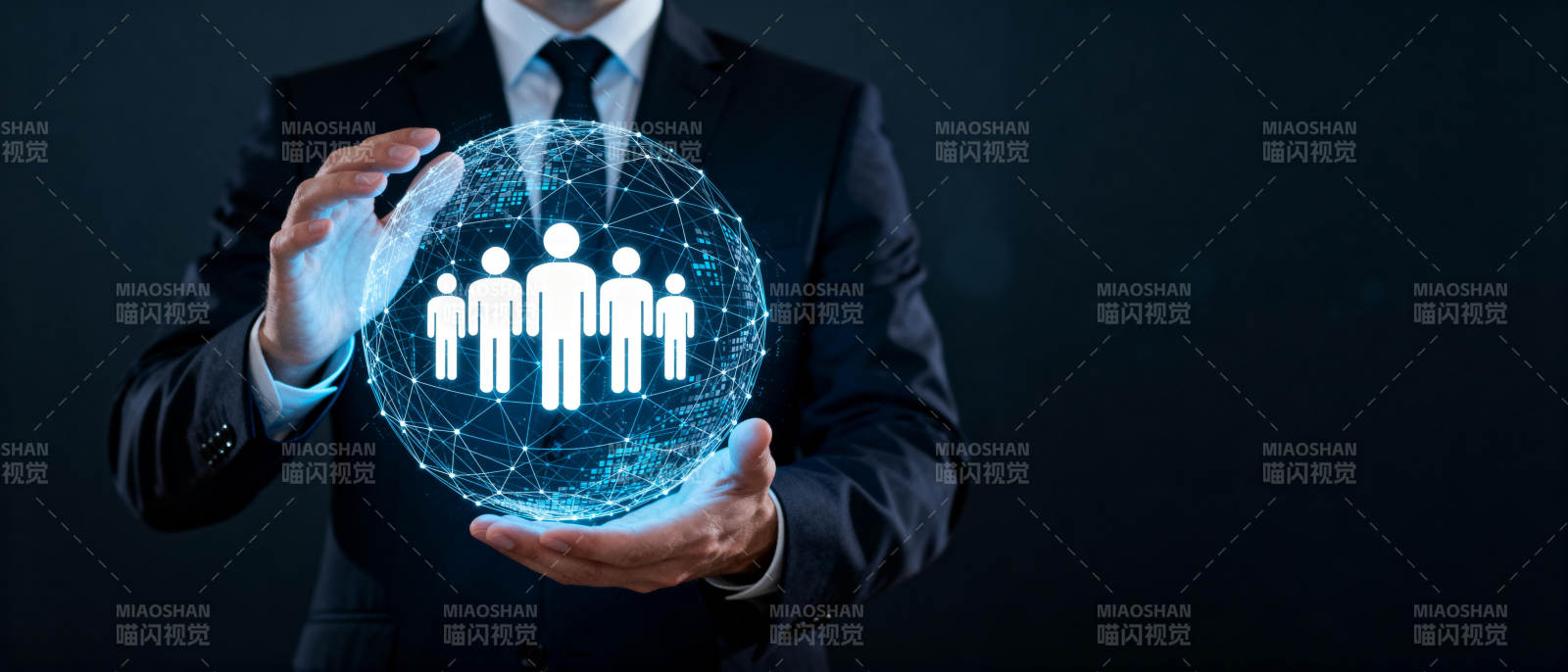 数字人联网未来图片