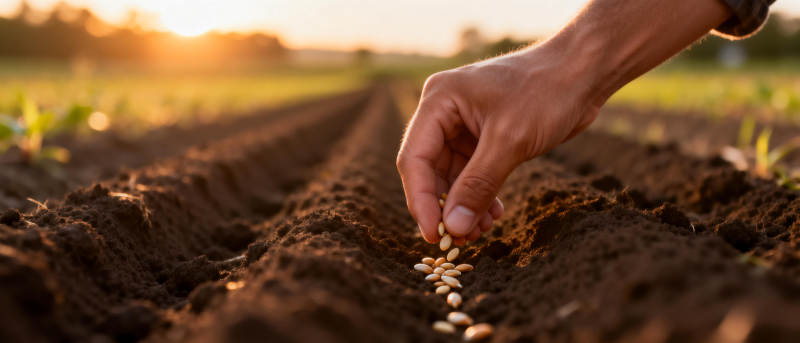 播撒希望的种子图片
