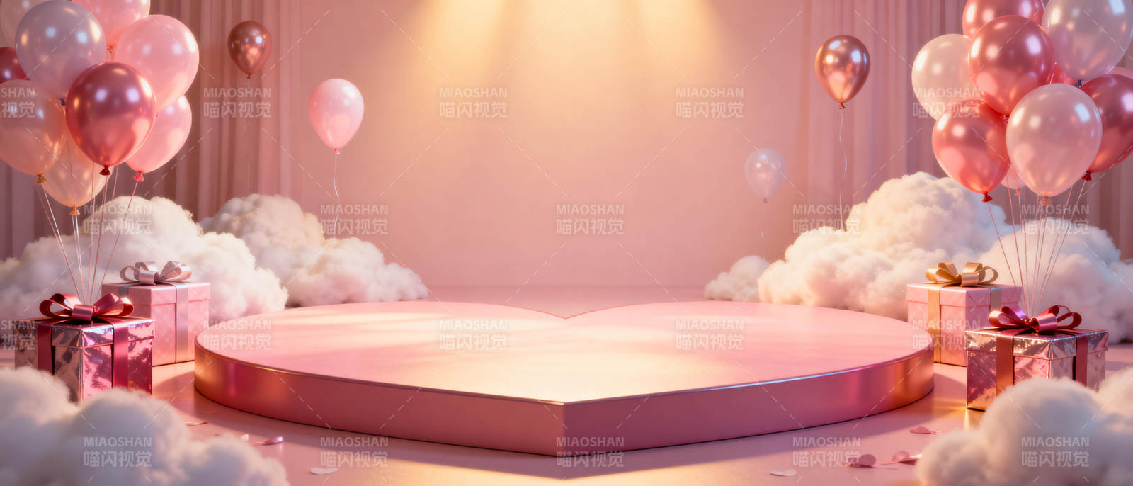 梦幻生日派对场景图片