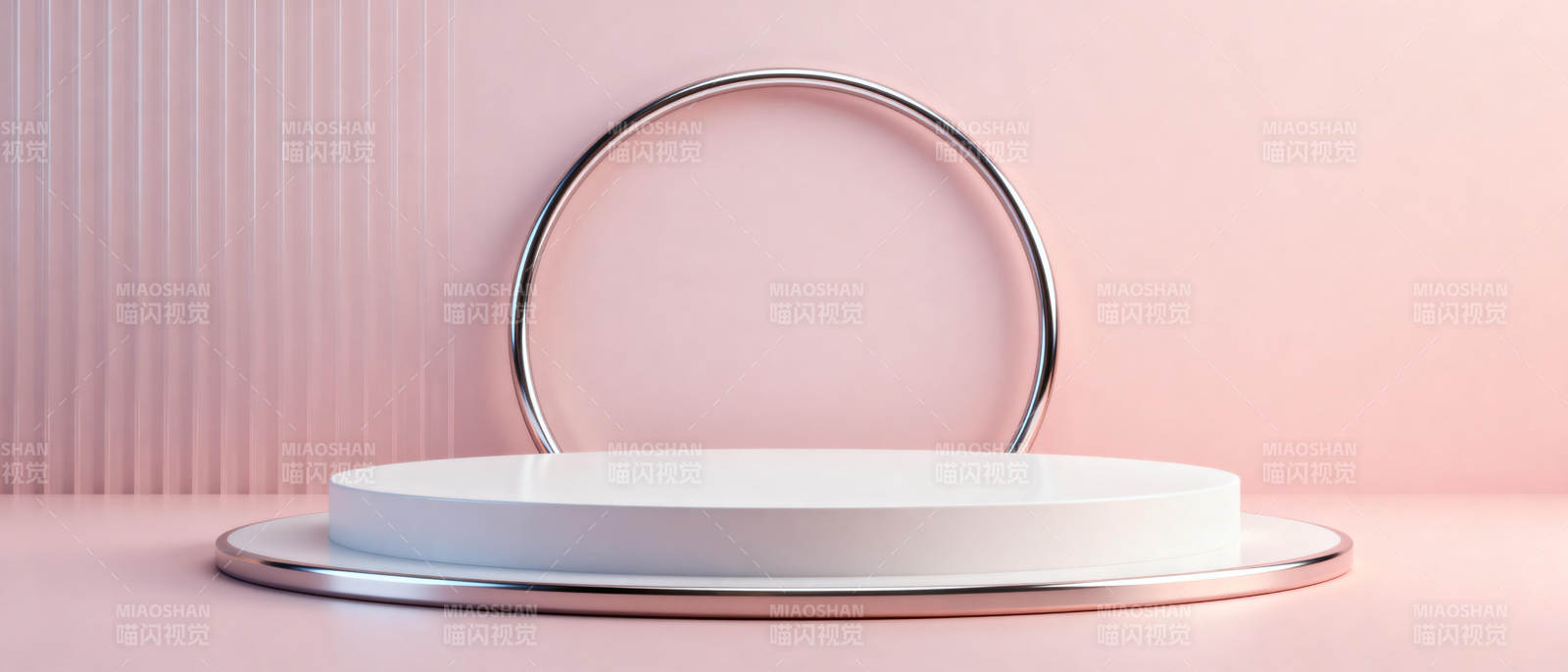 简约圆形展台设计图片