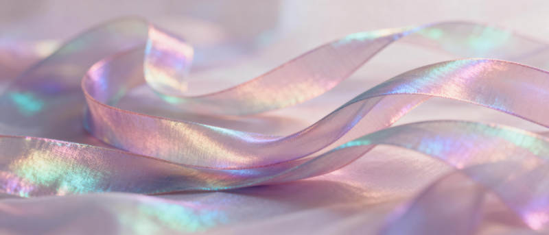 彩虹丝带轻舞图片