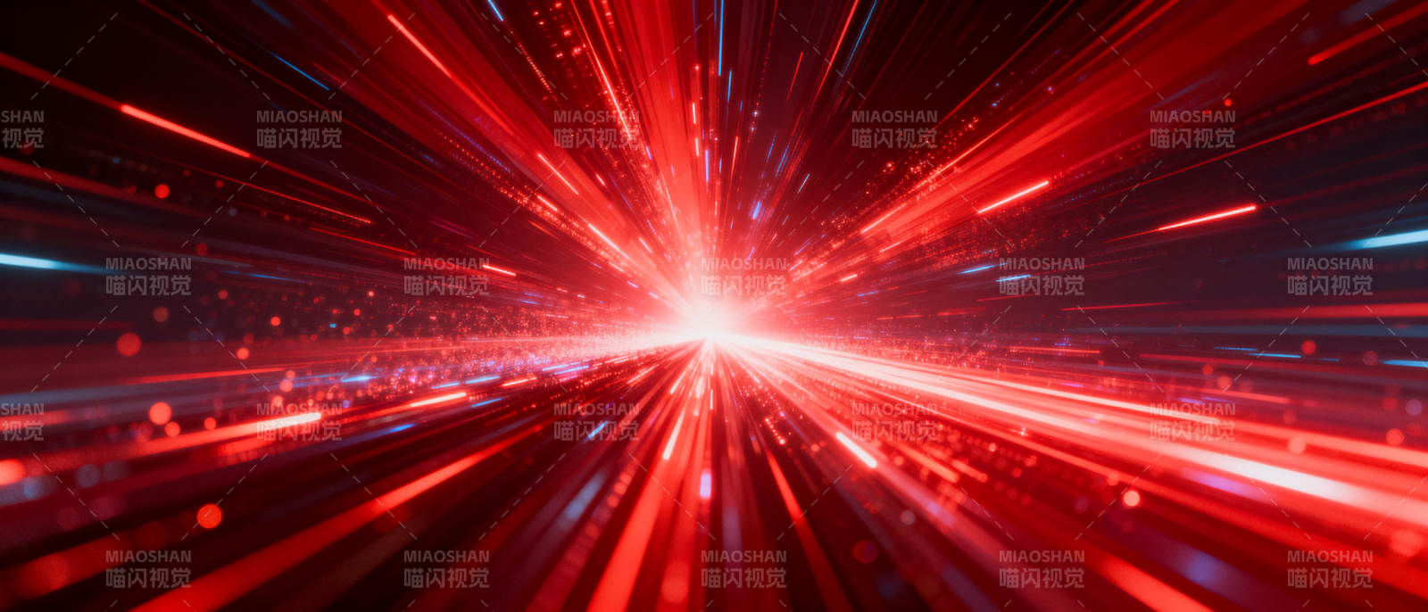红色光速穿越图片