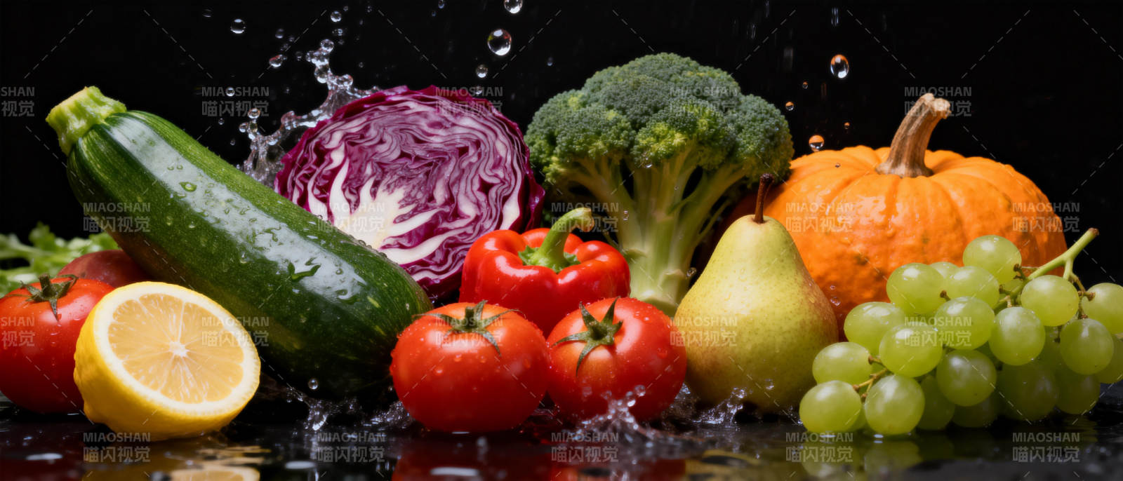 新鲜蔬果盛宴图片