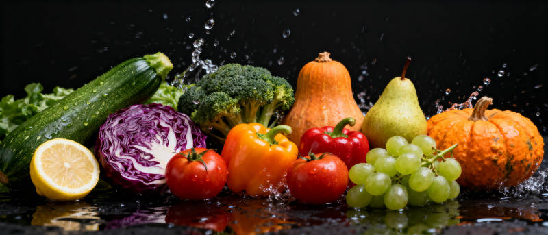 新鲜蔬果盛宴图片