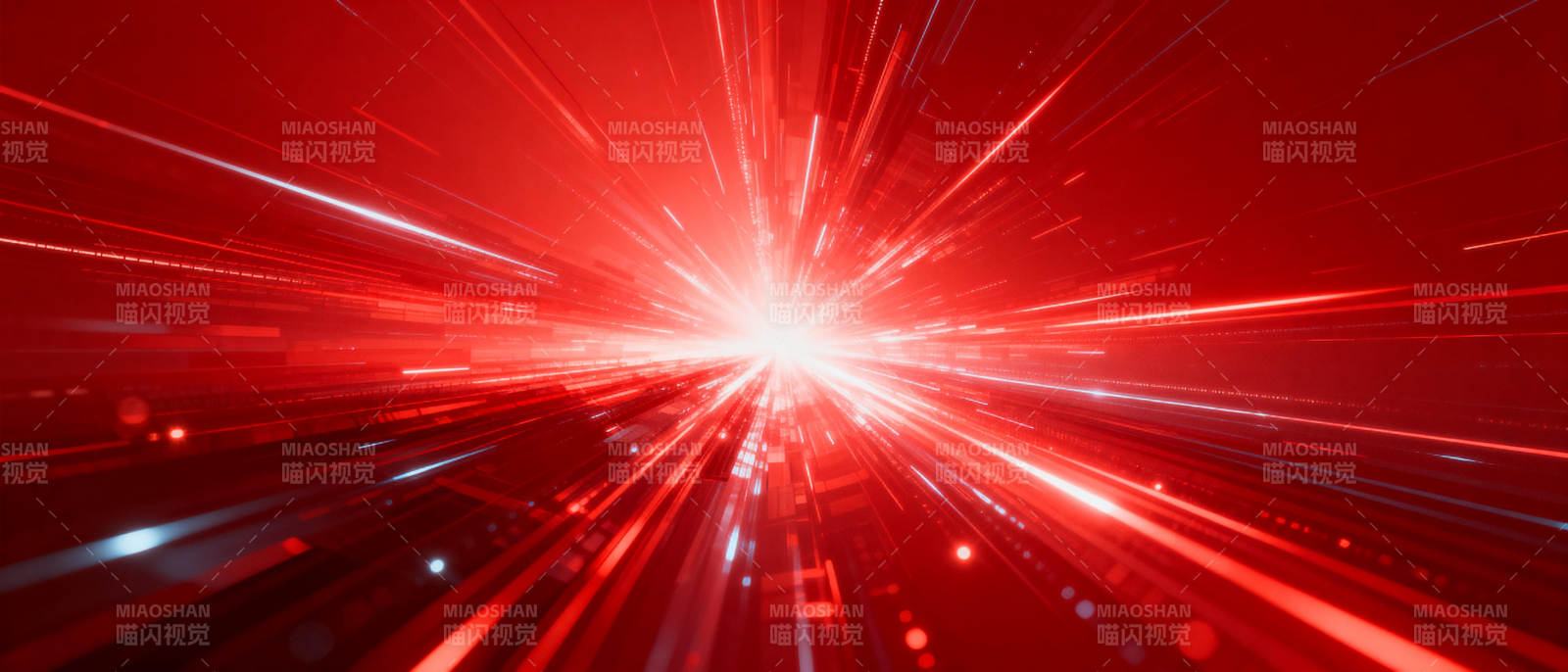 红色光速爆发图片