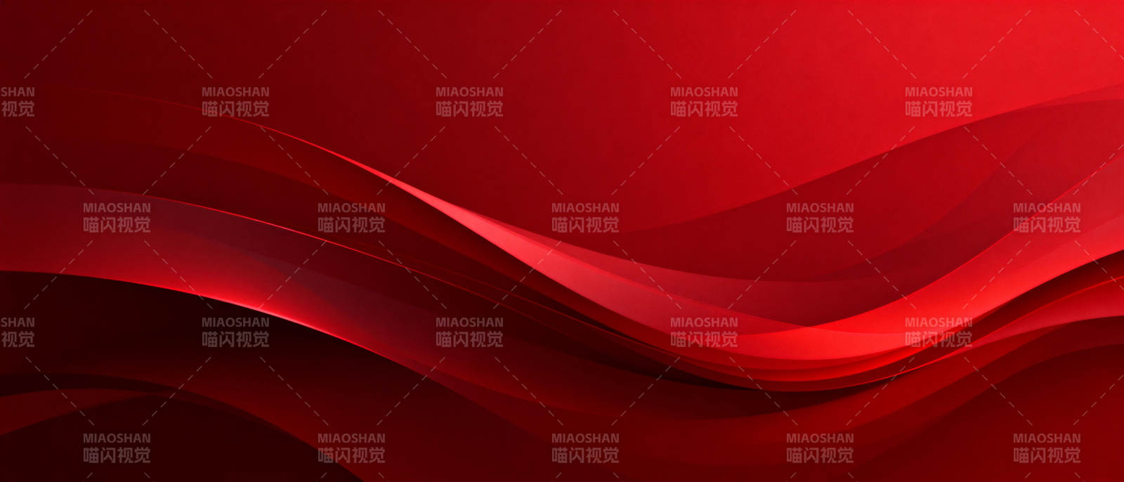 红色波浪背景图片