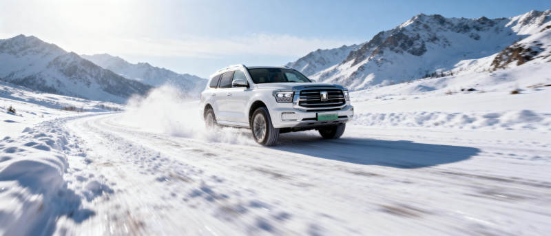 雪地驰骋 征服极寒图片