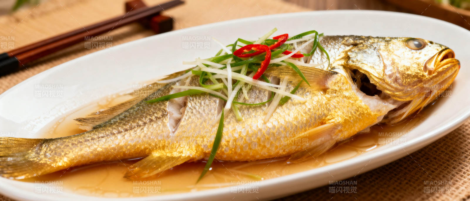 清蒸黄花鱼图片