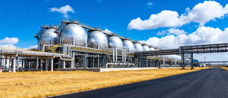 工业储罐厂区图片