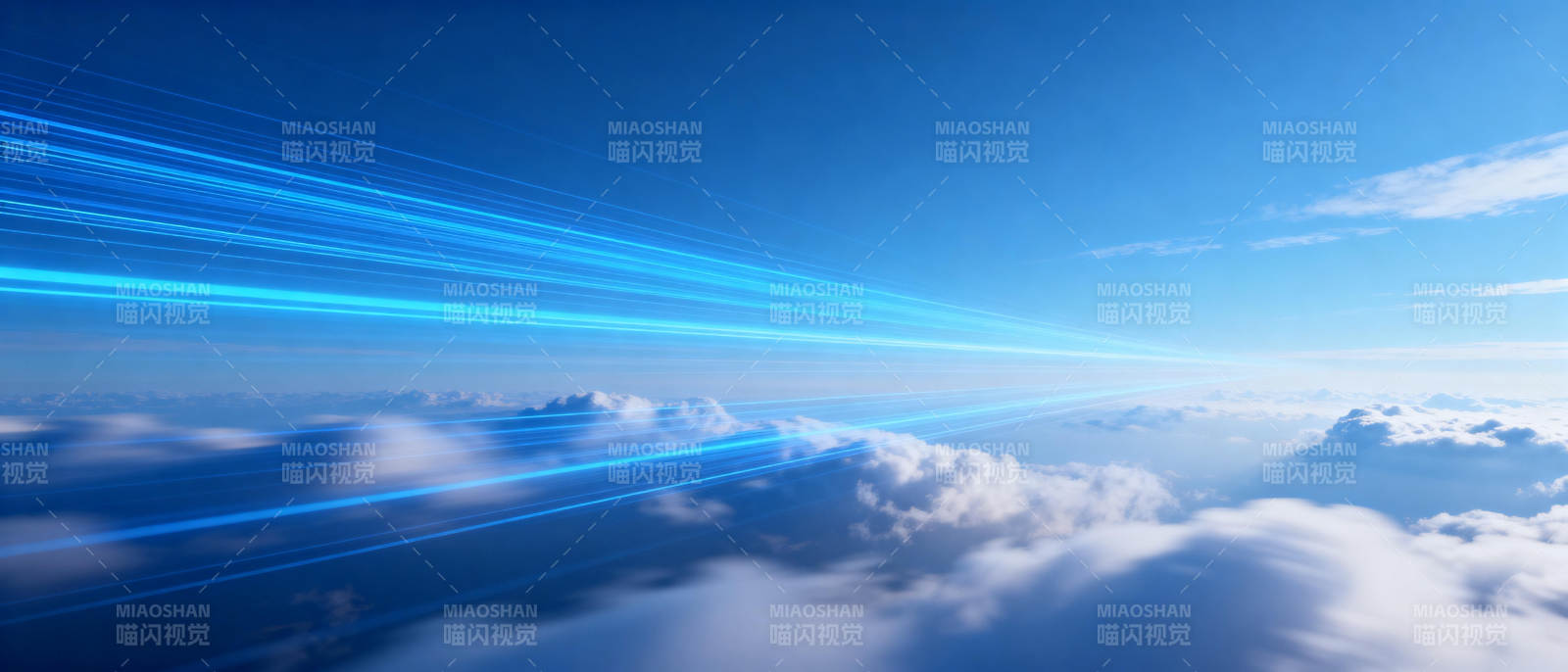 云海之上光速行图片