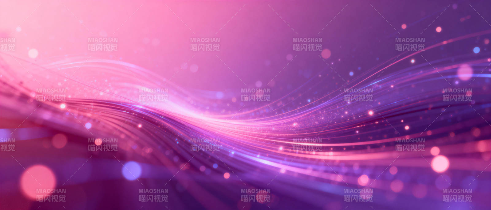 梦幻紫光波纹图片